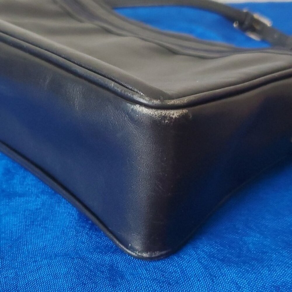 VTG Morris Moskowitz Black Genuine Leather Purse - Picture 2 of 13